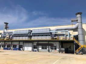Activated carbon adsorption waste gas treatment equipment